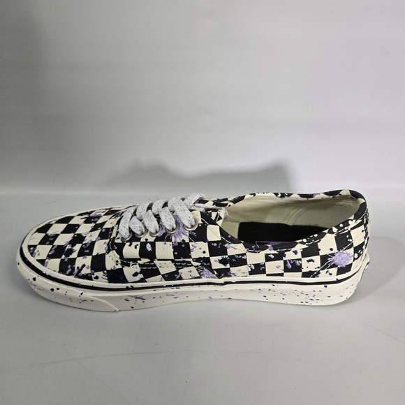Vans Authentic 44 DX Anaheim Checkerboard Splatter Sneakers Women 8 Men 6.5 NIB - Picture 6 of 12